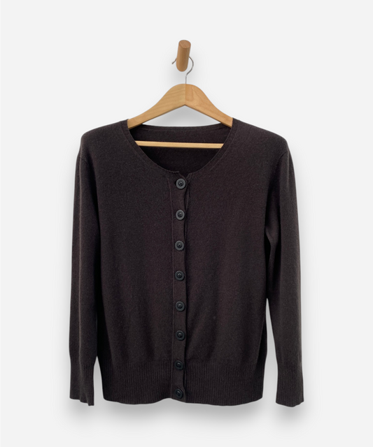Secondhand cashmere cardigan