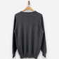 Dark Grey Cashmere Crew Neck Jumper
