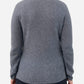 Dark Grey Cashmere Roll Neck Jumper by Johnstons of Elgin