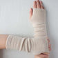 Recycled cashmere hand warmers