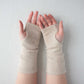 Recycled cashmere hand warmers