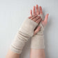 Recycled cashmere hand warmers