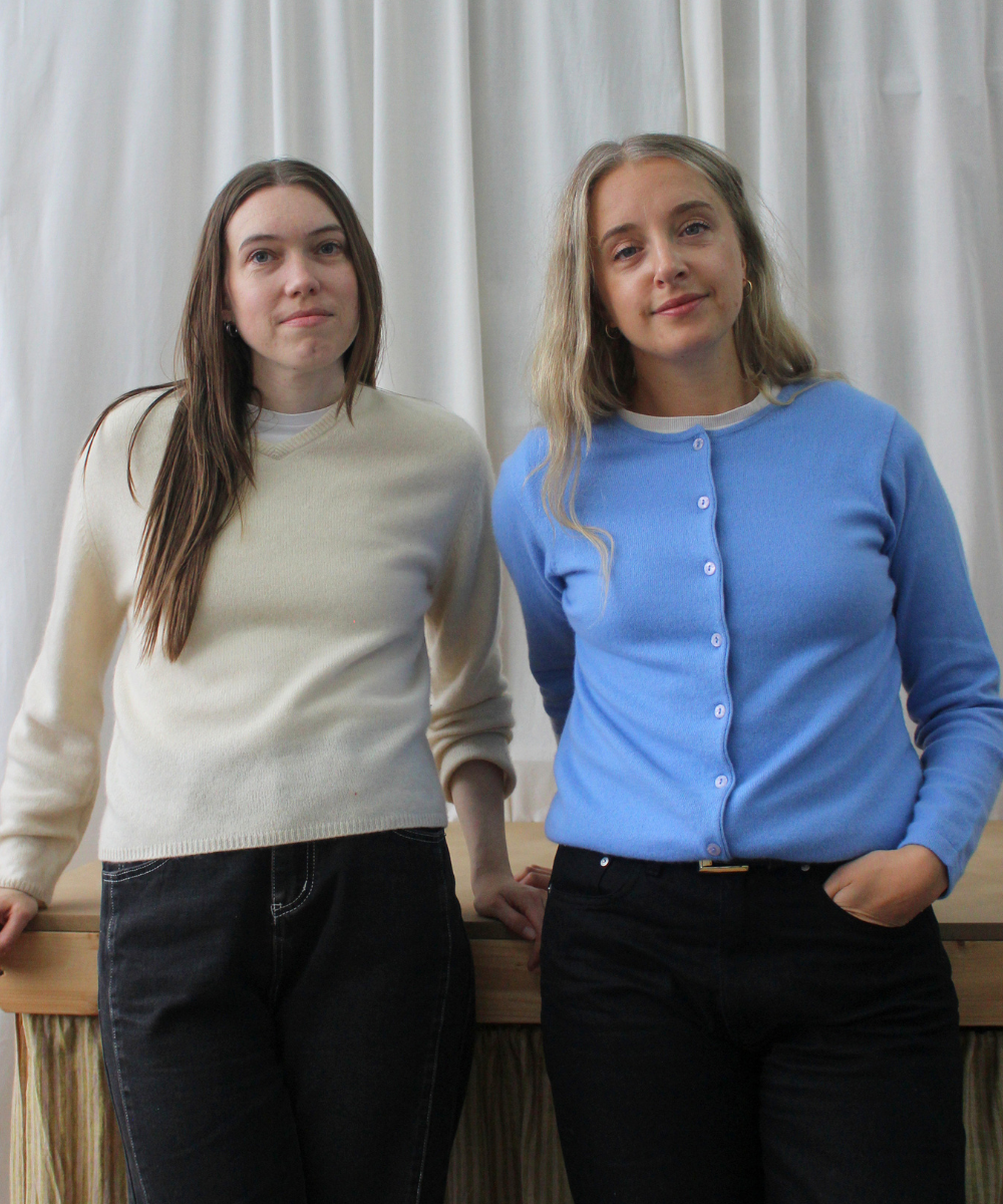 Lotti and Emily, Founders of Second Cashmere