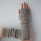 Recycled cashmere hand warmers