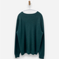 Green Cashmere V Neck Jumper 