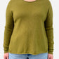 Green Cashmere Round Neck Jumper by M&S