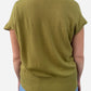 Green Cashmere V Neck Vest by Massimo Dutti