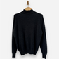 Grey Cashmere Roll Neck Jumper
