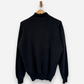 Grey Cashmere Roll Neck Jumper