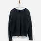 Grey Cashmere Round Neck Jumper
