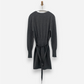 Grey Cashmere V Neck Cardigan Dress