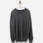 Grey Cashmere V Neck Jumper