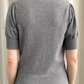 Grey Cashmere Short Sleeve Cardigan by M&S