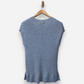 Grey Speckled Cashmere V Neck Vest by M&S