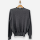 Grey Cashmere Crew Neck Jumper by Colombo