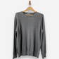 Grey Cashmere Crew Neck Jumper by Commander