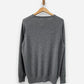 Grey Cashmere Crew Neck Jumper by Commander