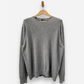 Grey Cashmere Crew Neck Jumper by UNIQLO