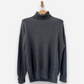Grey Cashmere Roll Neck Chunky Knit Jumper by COS
