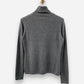 Grey Cashmere Roll Neck Jumper by Kirkland
