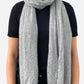 Grey Cashmere Scarf by Codello