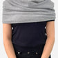 Grey Cashmere Snood by Lucy Nagle