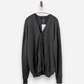 Grey Cashmere V Neck Cardigan by M&S