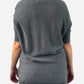 Grey Cashmere V Neck Oversized Cardigan