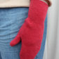 Reclaimed cashmere mittens