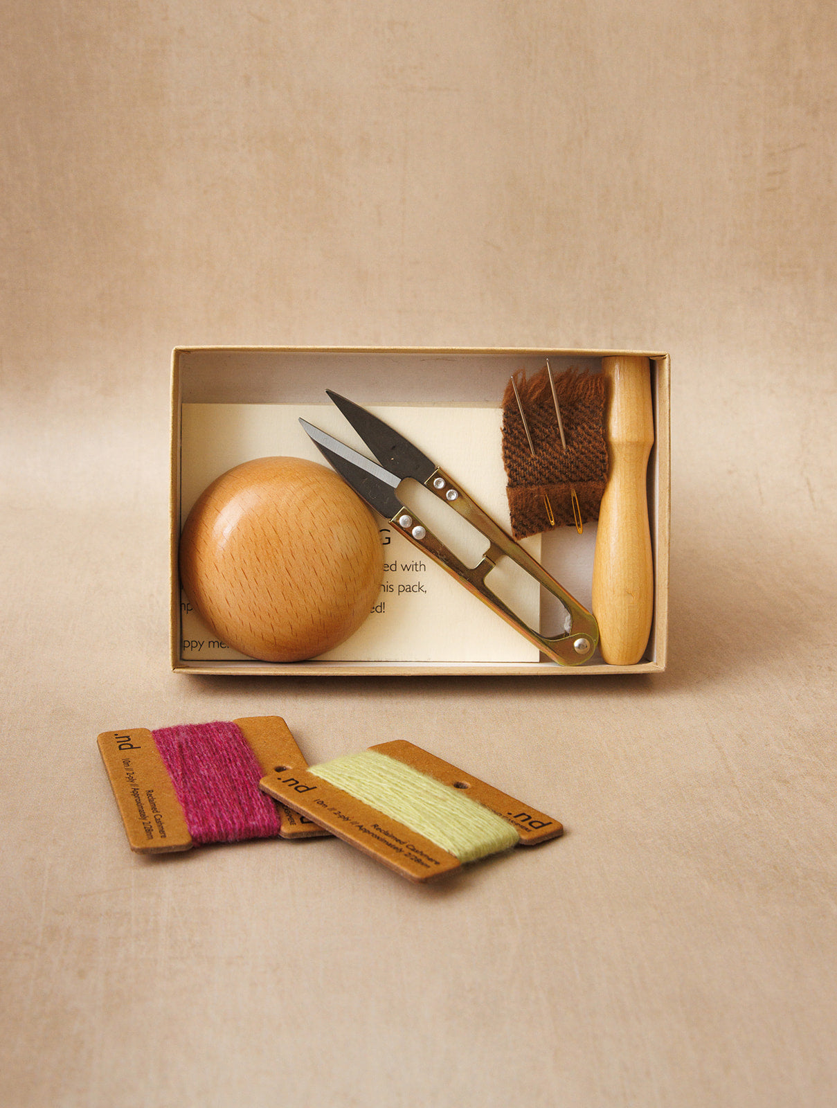 Reclaimed Cashmere Mending Kit