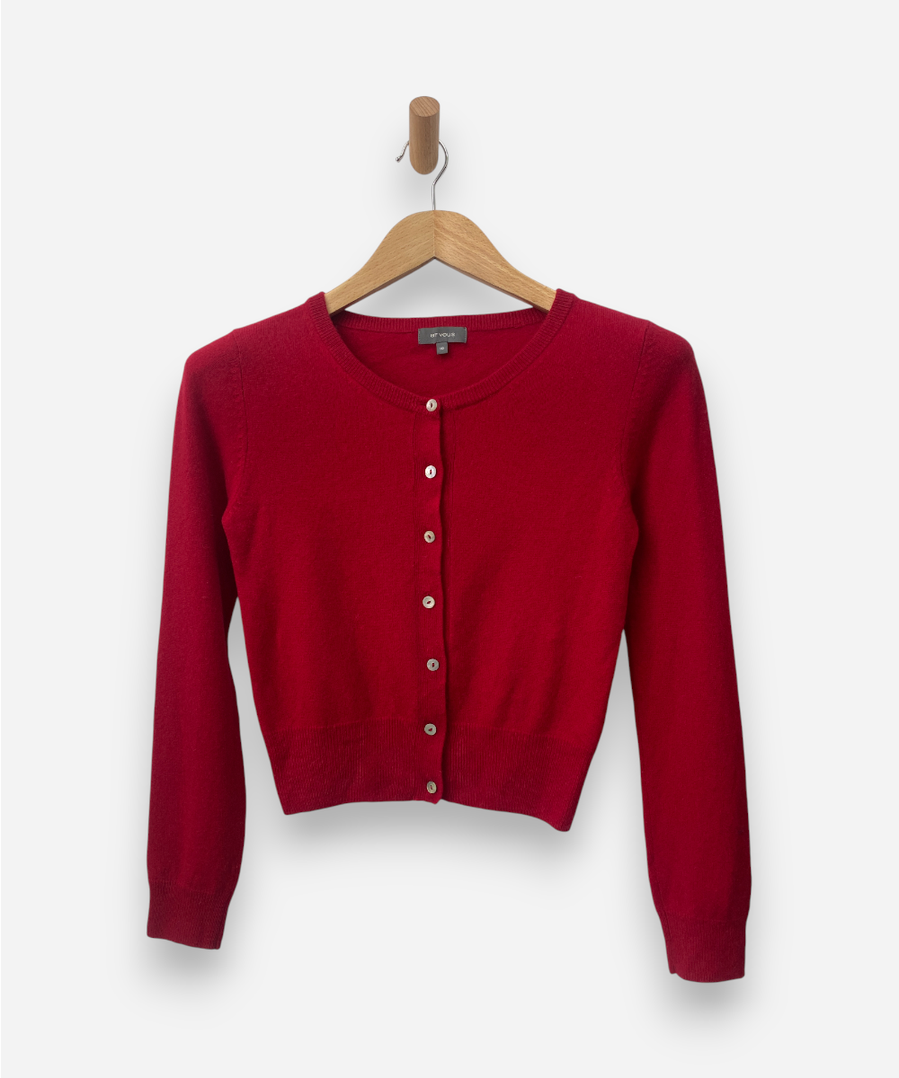 Secondhand cashmere cardigan