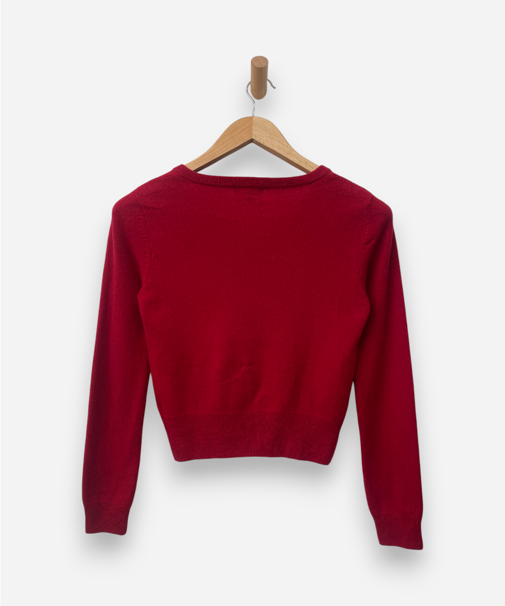 Secondhand cashmere cardigan