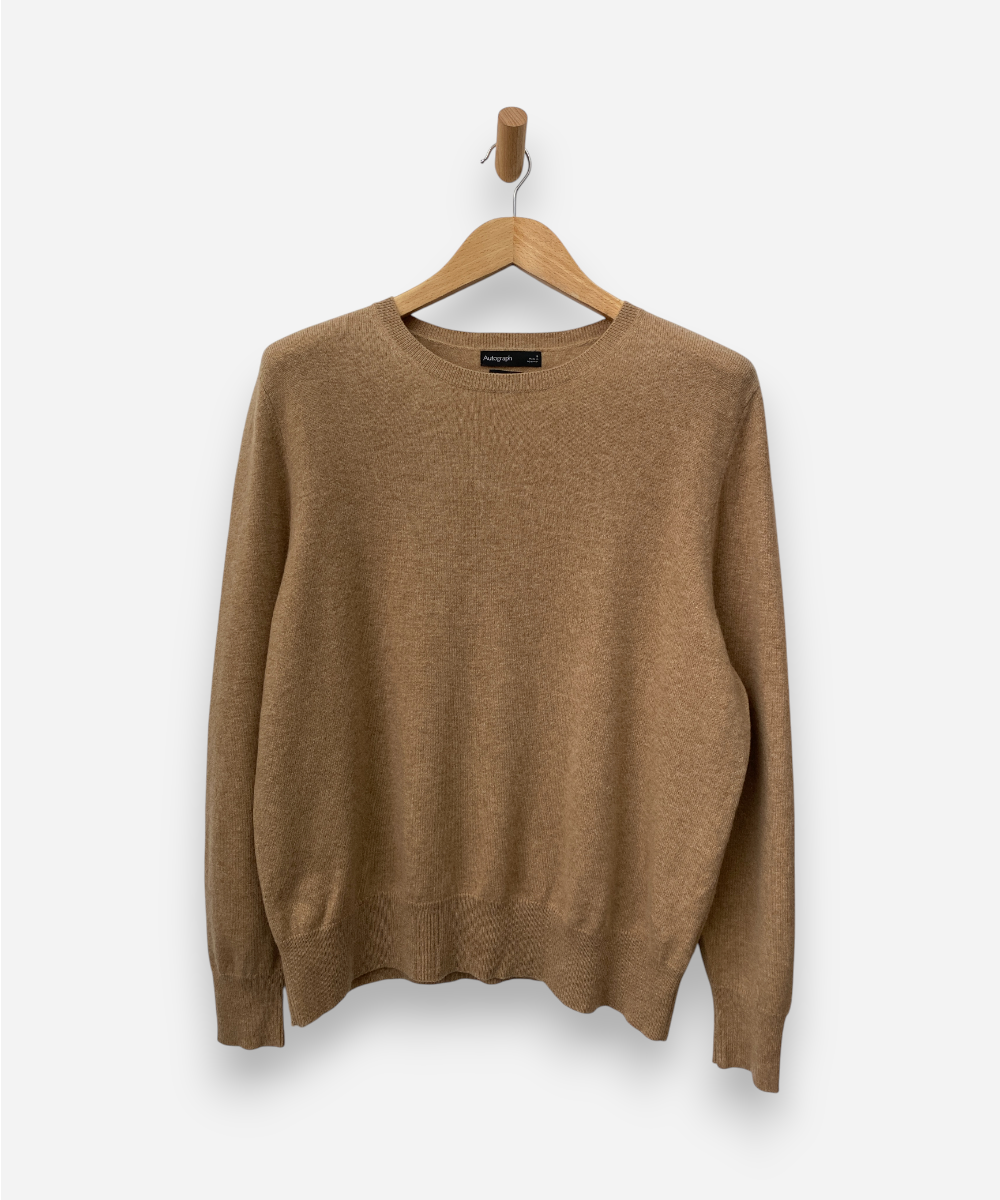 Secondhand cashmere jumper