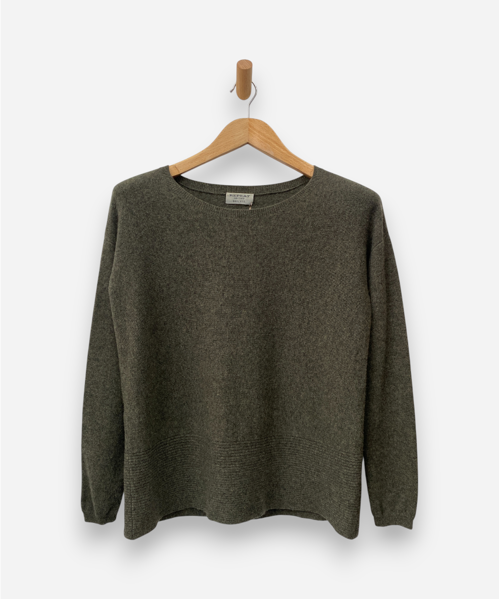Secondhand cashmere crew neck jumper