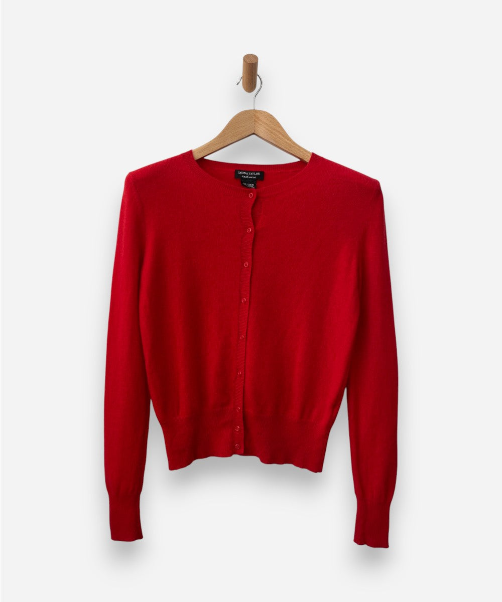 Secondhand cashmere cardigan