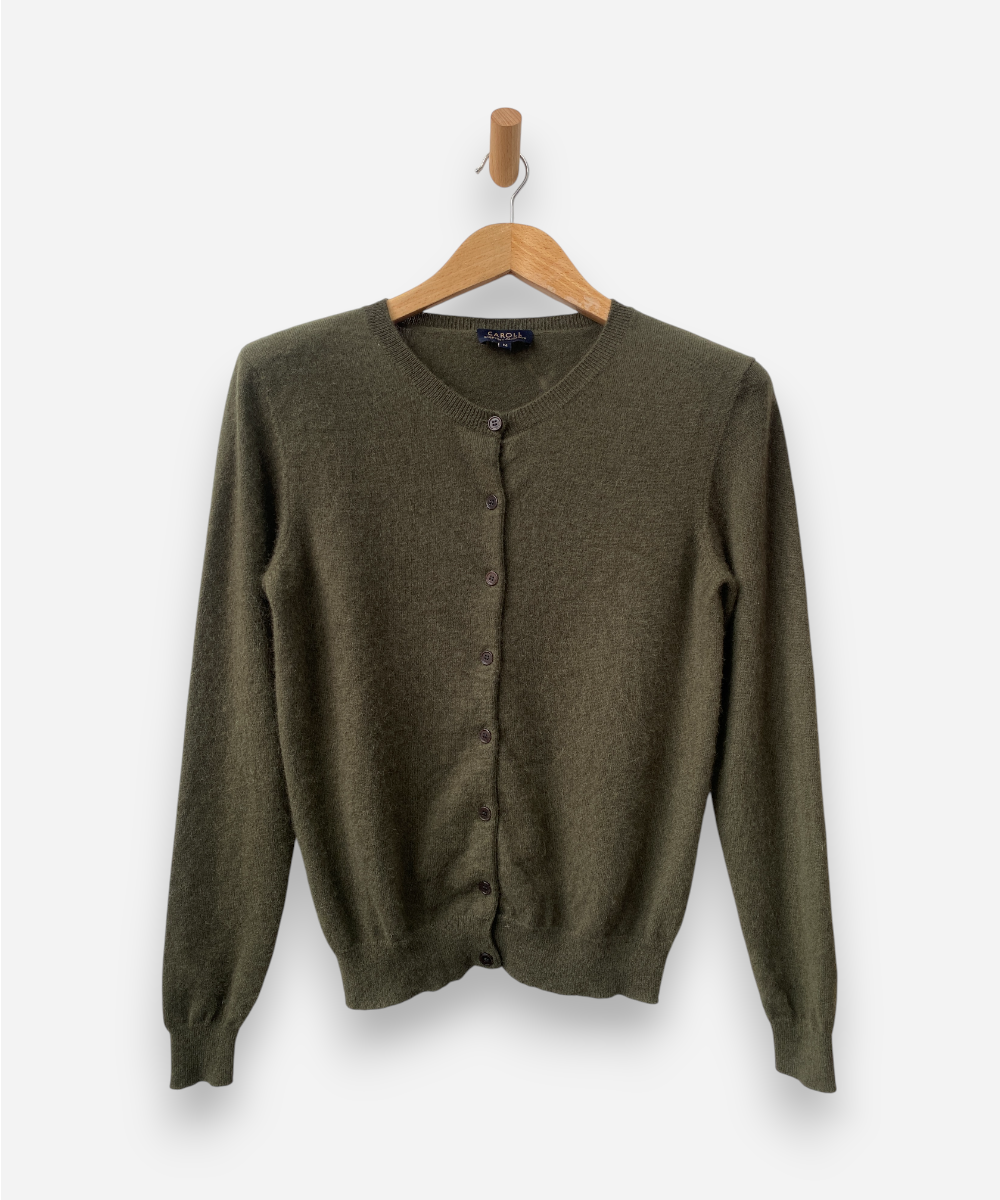 Secondhand cashmere cardigan