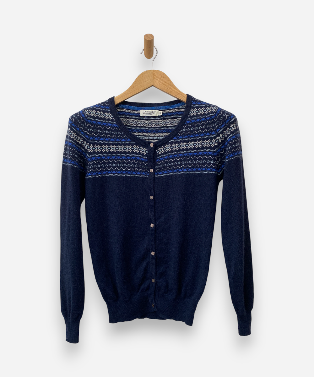 Secondhand cashmere cardigan