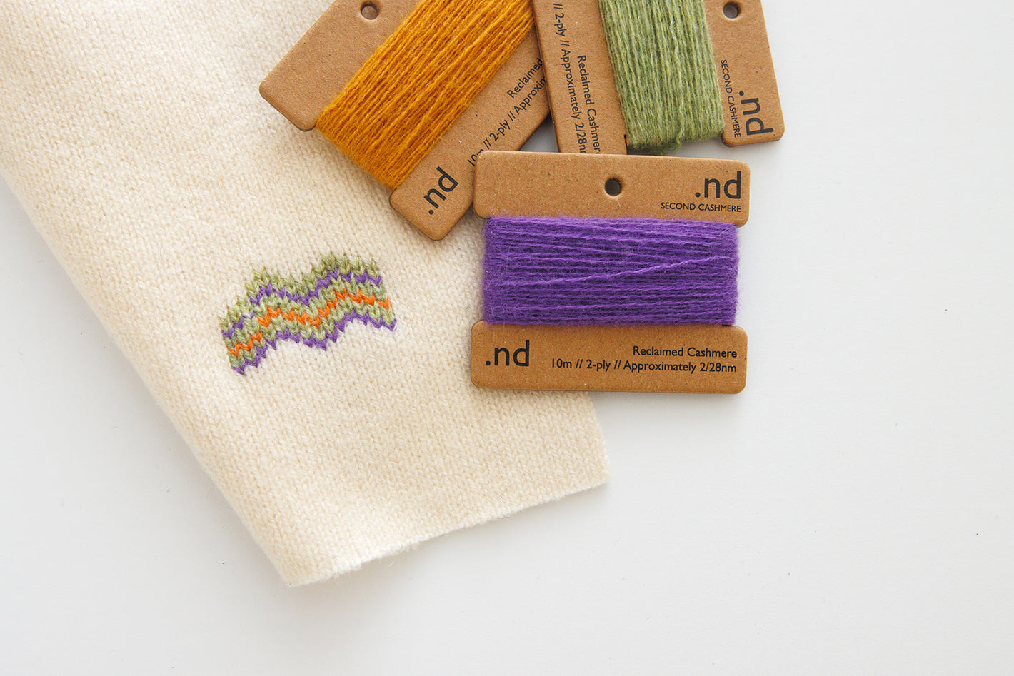 Reclaimed Cashmere Mending Kit