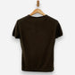 Khaki Cashmere Crew Neck Top