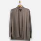 Light Brown Cashmere Waterfall Cardigan by Tahari