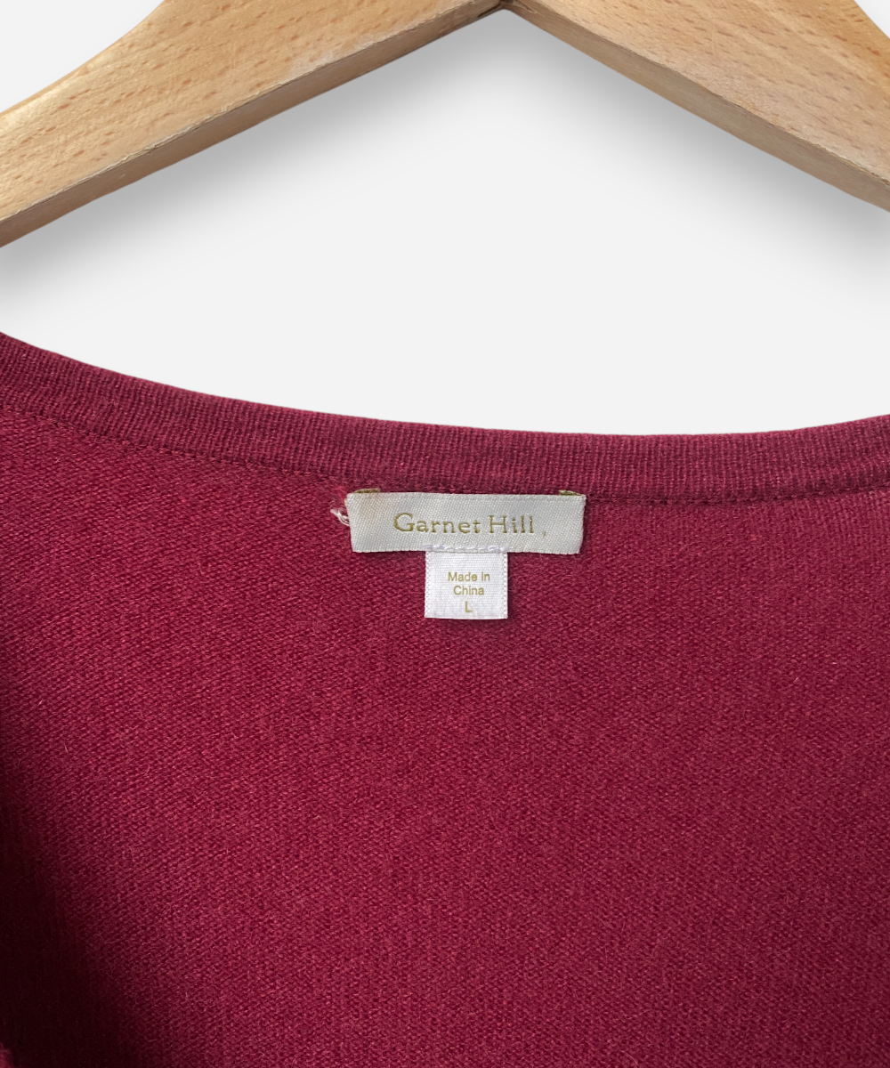 Secondhand cashmere cardigan