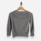 Light Grey Cashmere Round Neck Cardigan by M&S