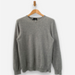 Light Grey Cashmere V Neck Jumper by F&F