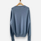 Light Blue Cashmere Round Neck Jumper by N.Peal