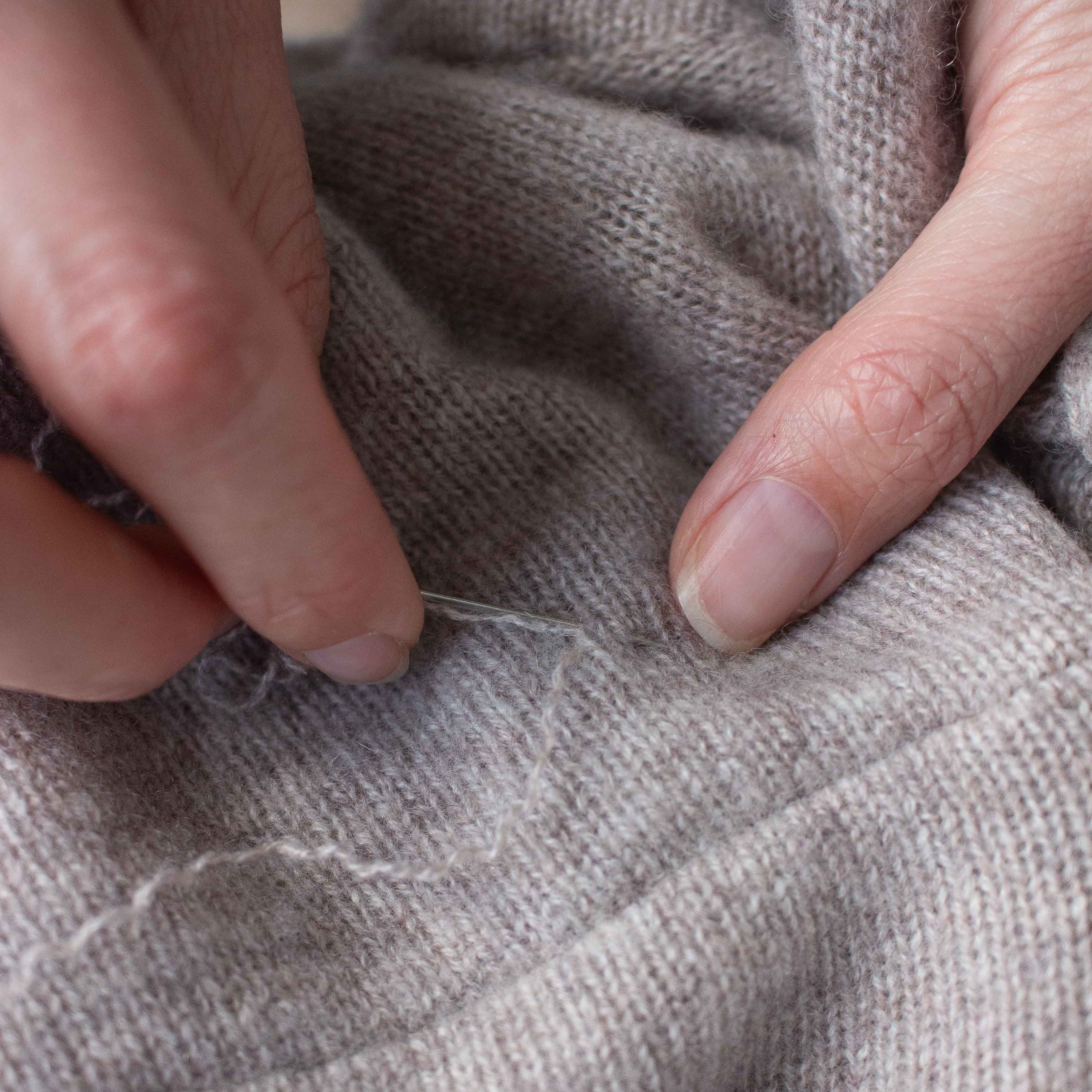 Mending Cashmere