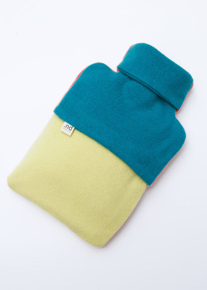 Recycled cashmere hot water bottle cover