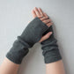 Recycled cashmere hand warmers