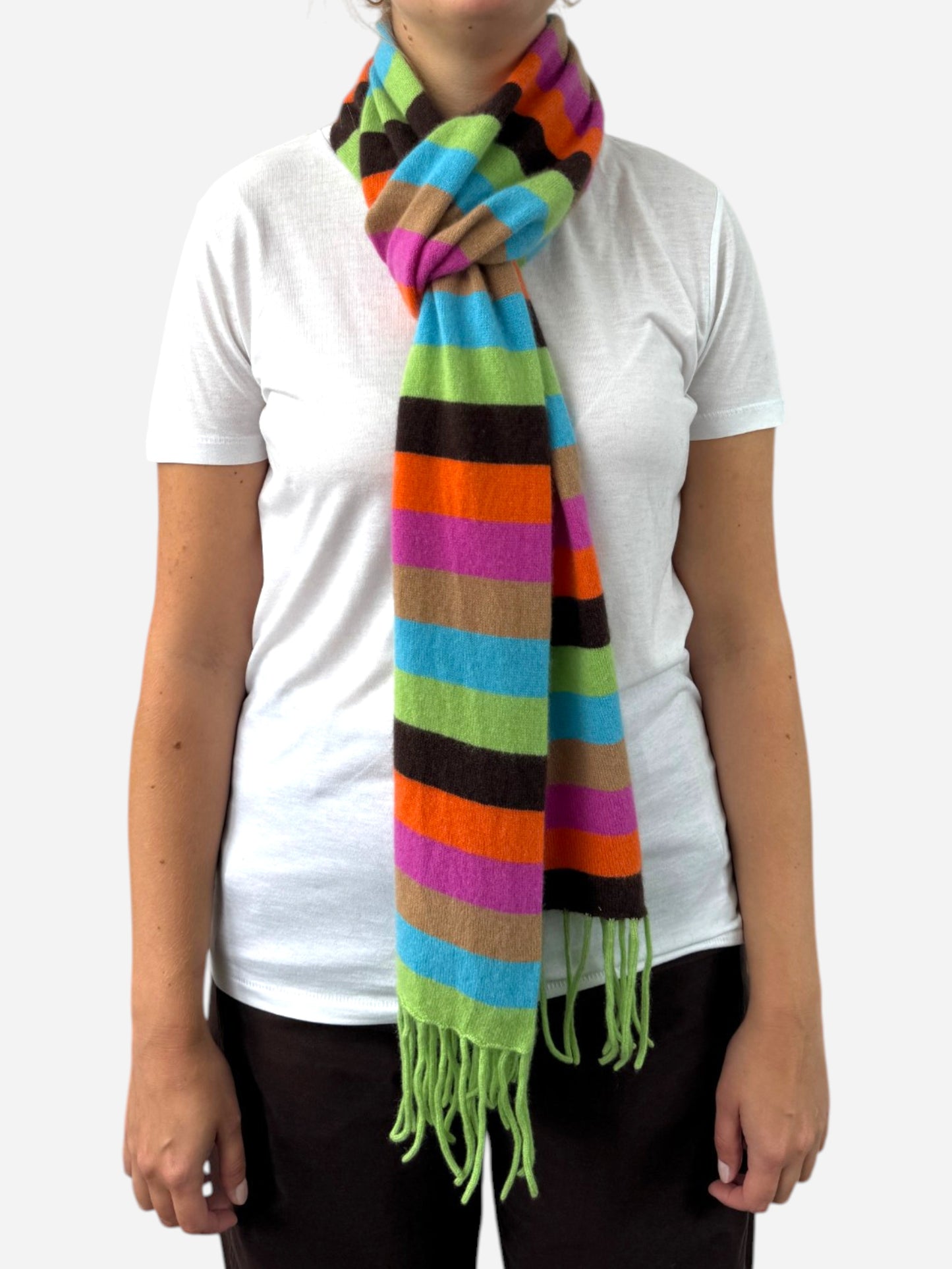 Multicoloured Cashmere Scarf