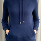 Navy Cashmere Hoodie by Autograph