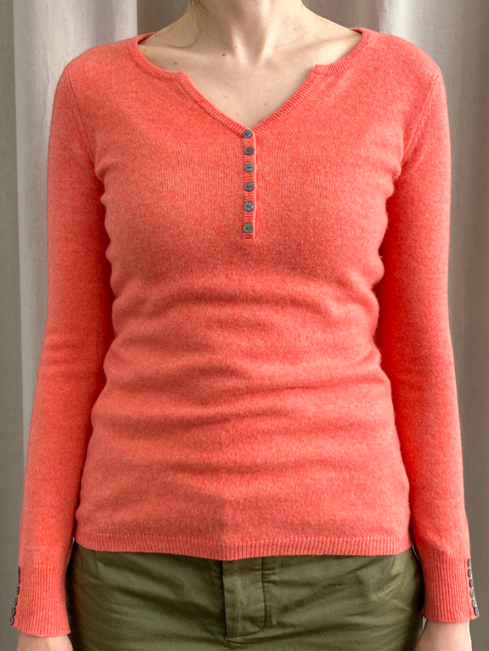 Secondhand cashmere jumper